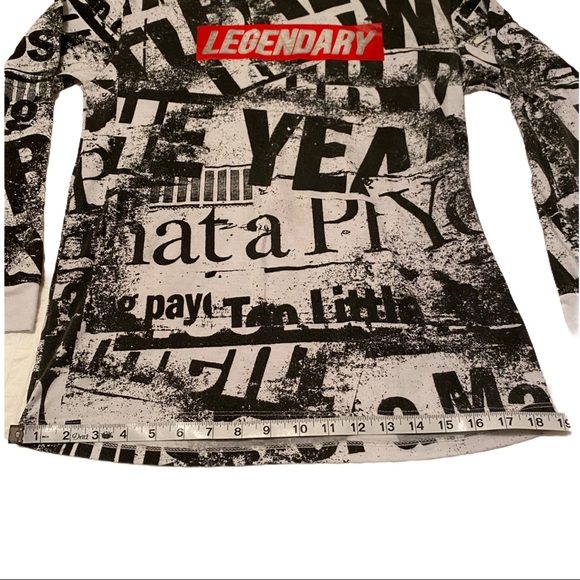 Hustle by Bailey Apparel “Legendary” Top size XL - Picture 3 of 10